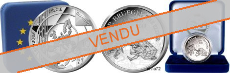 Commémorative 10 euros Argent Belgique 2019 Belle Epreuve - Pieter Brugel l'Ancien