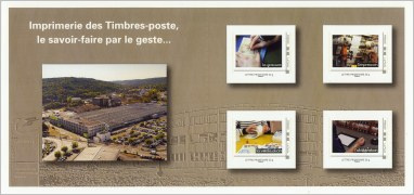 Collector privé Paris Philex 2018 tirage autoadhésif - bloc 4 timbres TVP 20g - lettre prioritaire