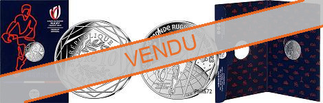 Commémorative 10 euros Argent Coupe du monde de Rugby 2023 - Monnaie de Paris