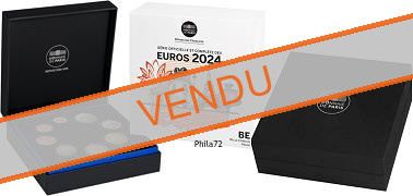 Coffret série monnaies euro France 2024 BE - Monnaie de Paris