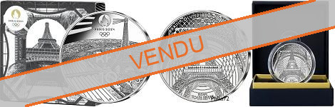 Commémorative 10 euros Argent Tour Eiffel France 2024 BE - Monnaie de Paris