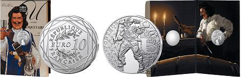 Commémorative 10 euros Argent Mousquetaire Porthos 2024 - Monnaie de Paris