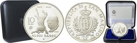 Commémorative 10 euros Argent Saint-Marin 2012 BE - Aligi Sassu