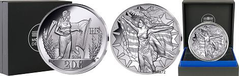 Commémorative 20 euros Argent 1 Oz Mercanti Jimenez 2024 BE - Monnaie de Paris (en prévente)