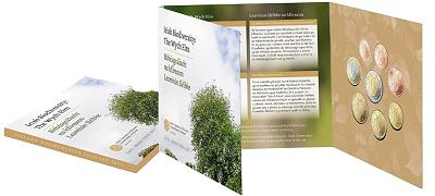 Coffret série monnaies euro Irlande 2025 BU - Biodiversité Orme de Wych (en prévente)