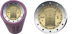 Rouleau 25 x Commémorative 2 euros Italie 2025 FDC - Année Sainte Jubilé (en prévente)