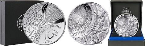 Commémorative 10 euros Argent De la terre à la lune 2025 BE - Monnaie de Paris