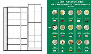 Feuille préimprimée numismatique PREMIUM 2 euros commémoratives 2024-2025 - 1ère partie (en prévente)