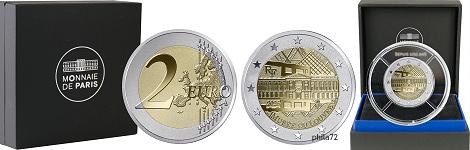 Commémorative 2 euros France 2025 BE Monnaie de Paris - Musée du Louvre Polissage Inversé (en prévente)