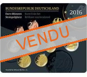 Coffret série monnaies euro Allemagne 2016 BU