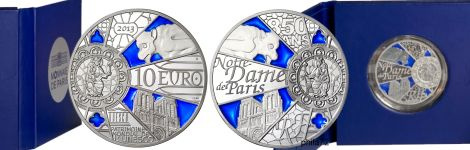 Commémorative 10 euros Argent notre Dame de Paris 2013 Belle Epreuve - Monnaie de Paris