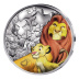 Commémorative 50 euros Argent Le Roi Lion Mufassa et Simba 2024 BE colorisée - Monnaie de Paris 2