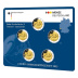 Commémorative 2 euros Allemagne 2025 BU Coincard - Région du Saarland - 5 ateliers